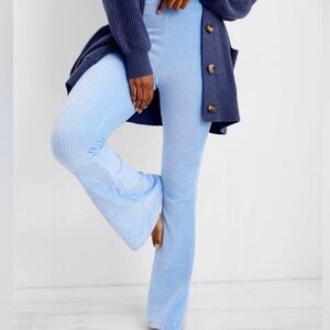 Aerie Ribbed Flare Pants